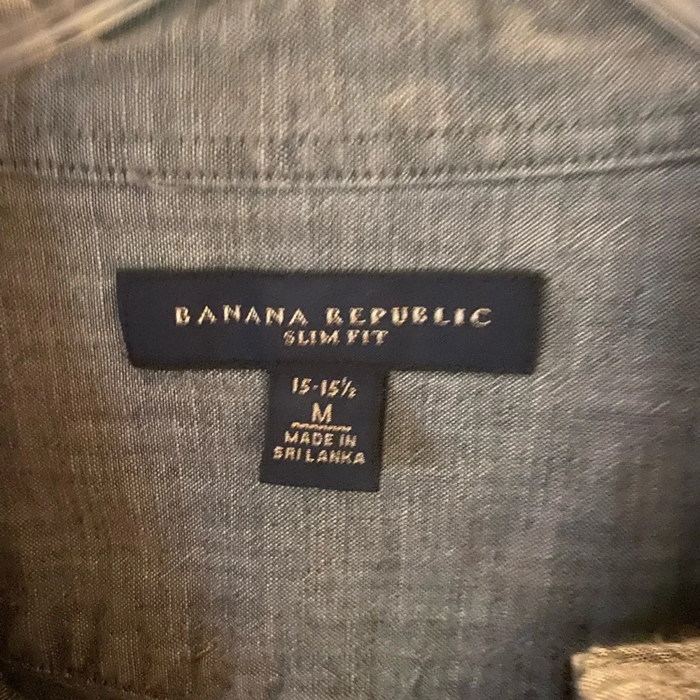 Banana Republic Men’s Western Denim Shirt - Size Medium